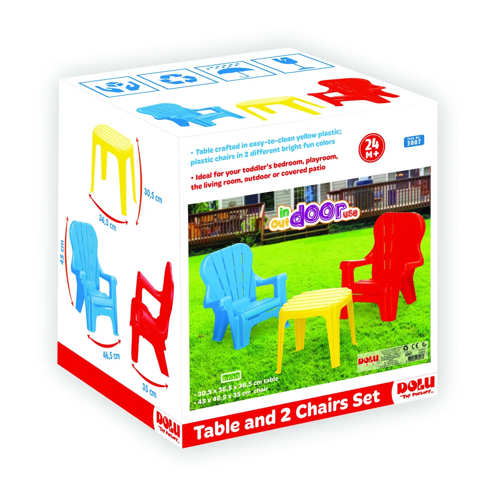 Масичка со столчиња D40017 - Image 4