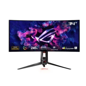 ASUS 34" 34 Inch ROG Swift OLED UWQHD Curved Gaming Monitor - 61137